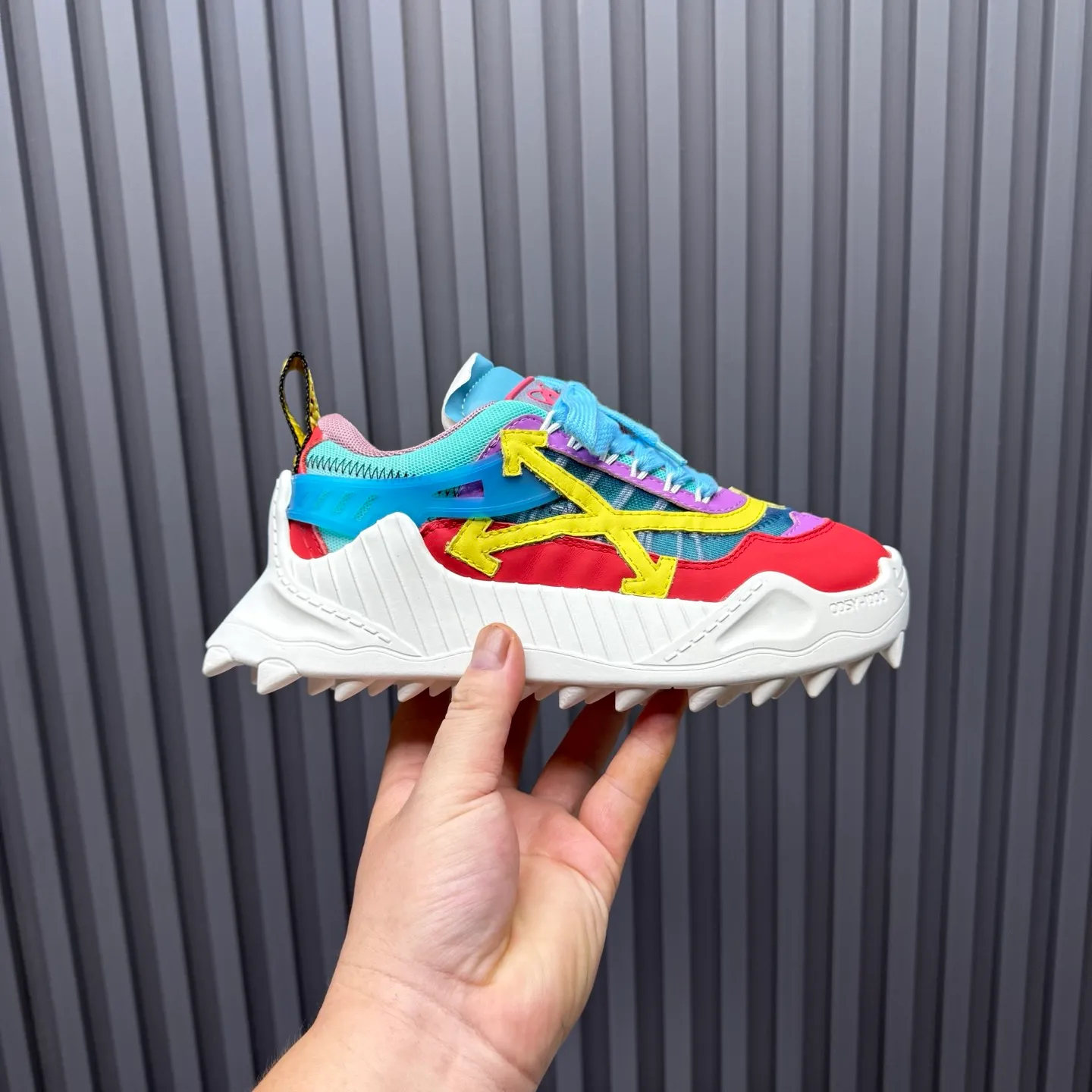 💰¥660 Trendy brand OFF WHITE classic popular style, combination outsole, official website original version 1:1 development top replica, ️Selected imported high mercerized frosted cowhide stitching breathable mesh ✔️Breathable lining, breathable and comfortable, simple and personalized design, official website rubber outsole, code number: ⚡️Couple style ⚡️35-40 women's model, 39-46 men's model (46 customized)
